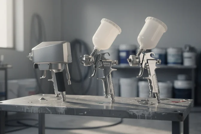 Pistolet airless, Airmix ou HVLP : quelle technologie pour quelle application ?