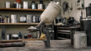 réglage pistolet de peinture