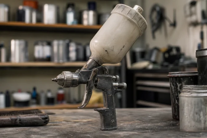 Régler son pistolet de peinture : pression, débit et distance de pulvérisation