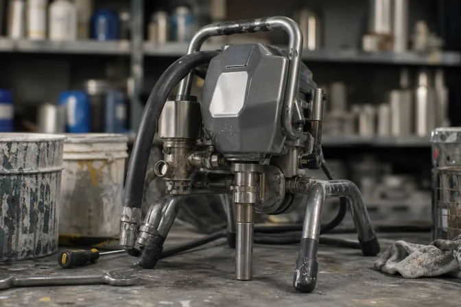 Entretien pompe airless : éviter les pannes, prolonger la durée de vie