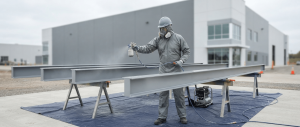 peinture en extérieur
