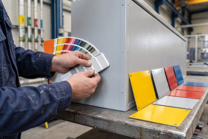Choisir une teinte RAL en environnement industriel : normes, repérage, contraintes